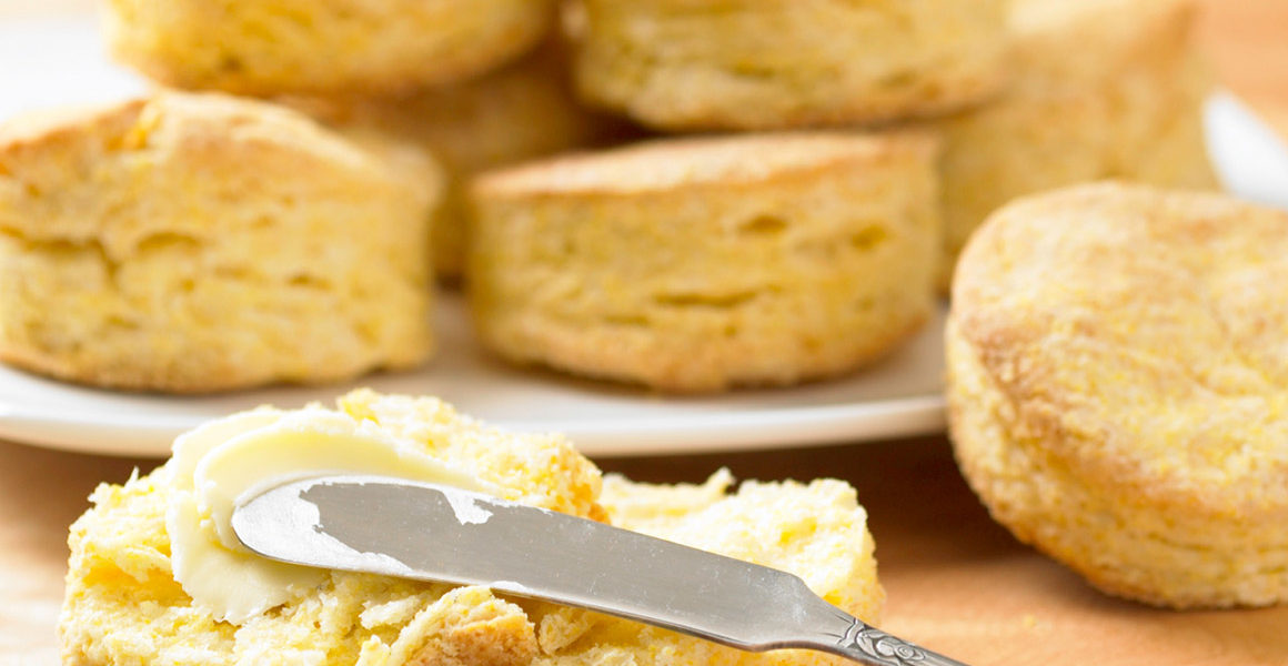 Quick Cornmeal Biscuits