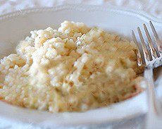 Caramelized Onion and Brie Risotto