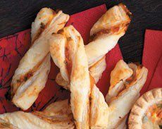 Roasted Red Pepper & Feta Cheese Twists