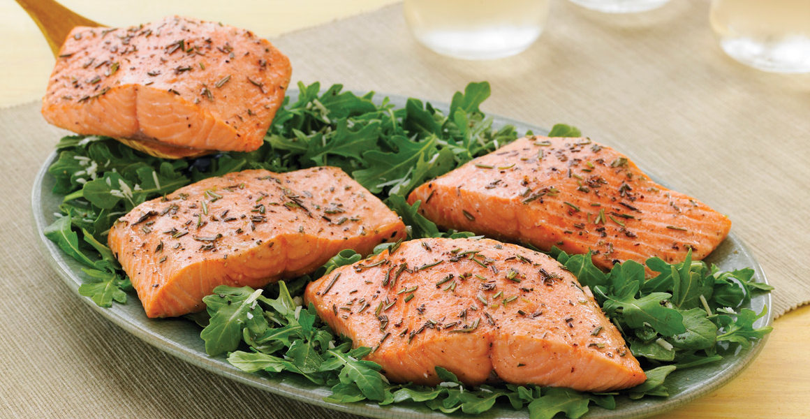Rosemary Rubbed Salmon