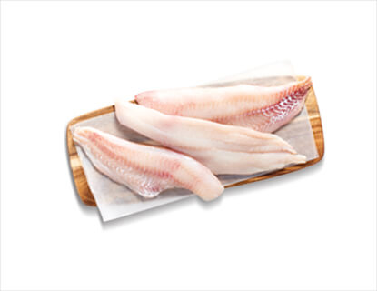 Seafood sustainability fish slice