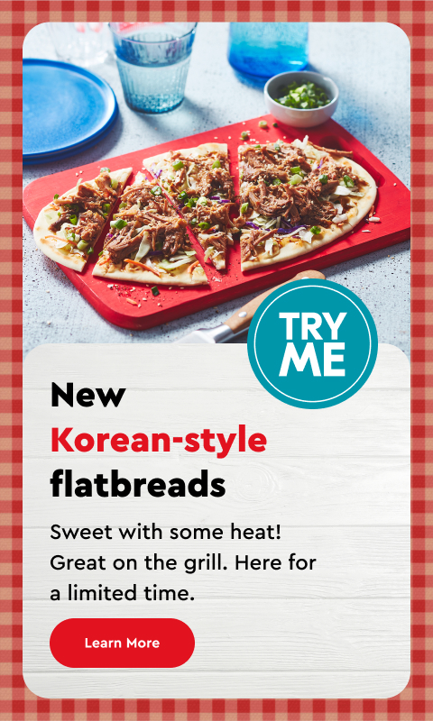 New korean-style flatbreads