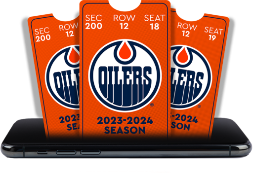 Image of NHL edmonton oilers tickets.