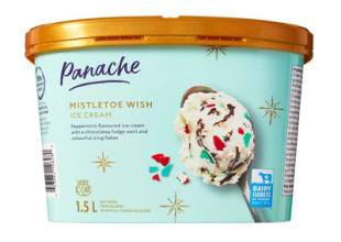 Carton of Panache Mistletoe Wish Ice Cream