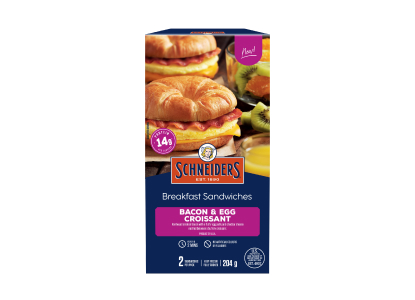 Schneiders® Bacon & Egg Croissant Breakfast Sandwiches