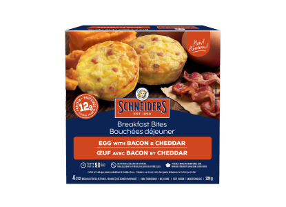 Schneiders® Egg, Bacon & Cheddar Breakfast Bites