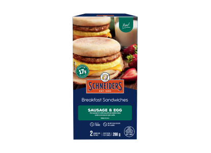 Schneiders® Sausage & Egg Breakfast Sandwiches